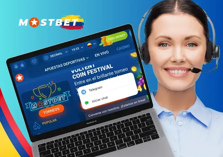 Información sobre el servicio de soporte de Mostbet y los medios de contacto disponibles.