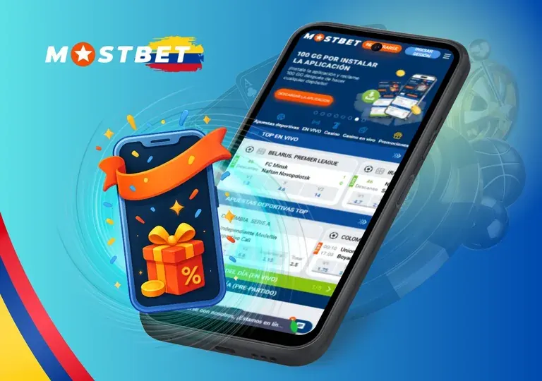La app de Mostbet ofrece un atractivo bono de bienvenida del 125% junto con giros gratis.
